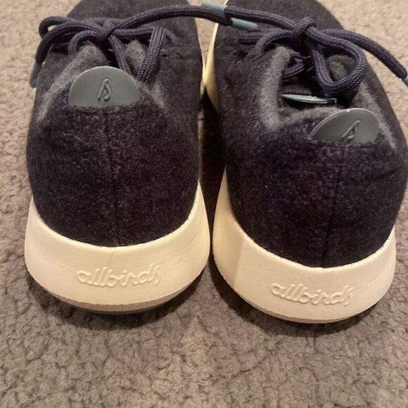 Allbirds Wool Running Shoe Size 9W Natural White Soles - Picture 7 of 8